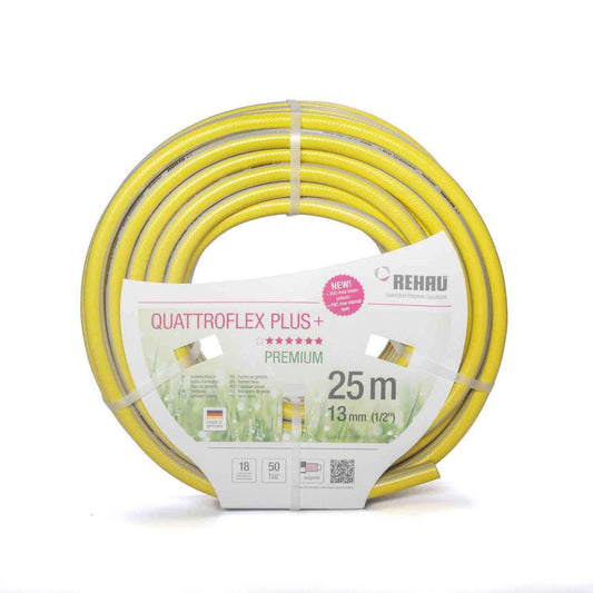 REHAU Gartenschlauch Quattroflex Plus 1/2", 25m