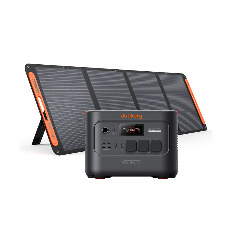 Jackery Explorer 3000 v2 Tragbare Powerstation 3072Wh LFP 3600W Ausgangsleistung 27dB leise