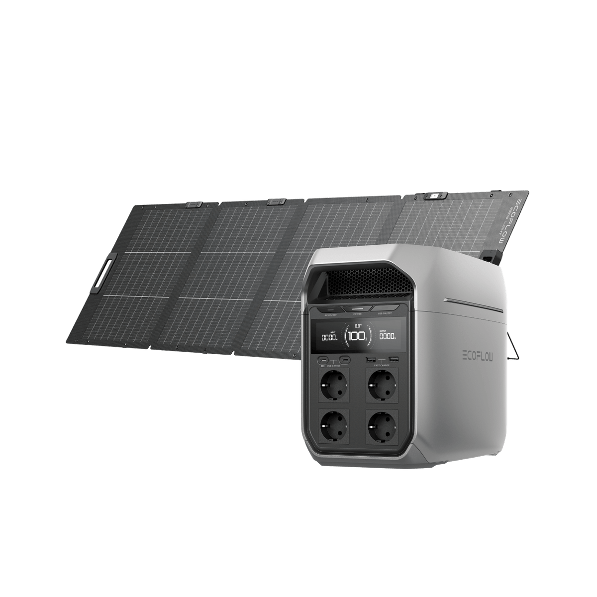 EcoFlow DELTA 3 Plus Powerstation 1800W X-Boost 3600W – erweiterbar bis 5kWh