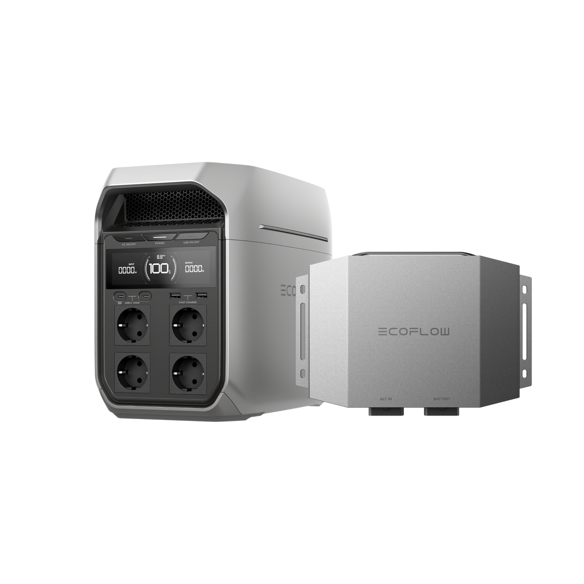 EcoFlow DELTA 3 Plus Powerstation 1800W X-Boost 3600W – erweiterbar bis 5kWh