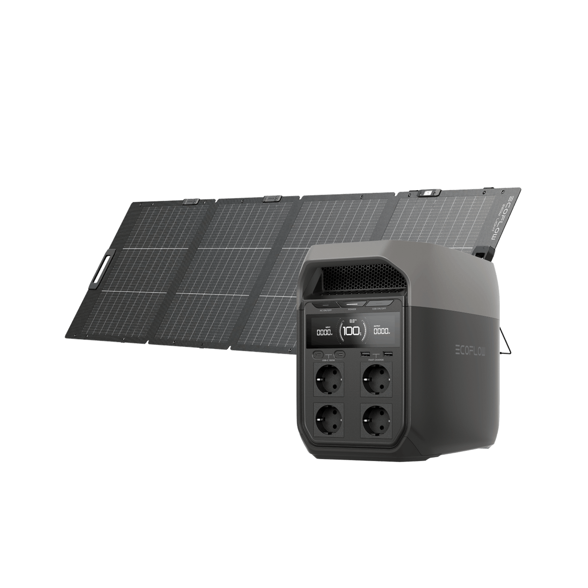 EcoFlow DELTA 3 Plus Powerstation 1800W X-Boost 3600W – erweiterbar bis 5kWh
