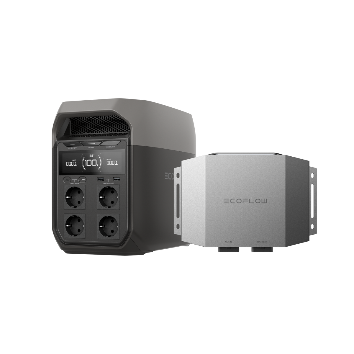 EcoFlow DELTA 3 Plus Powerstation 1800W X-Boost 3600W – erweiterbar bis 5kWh