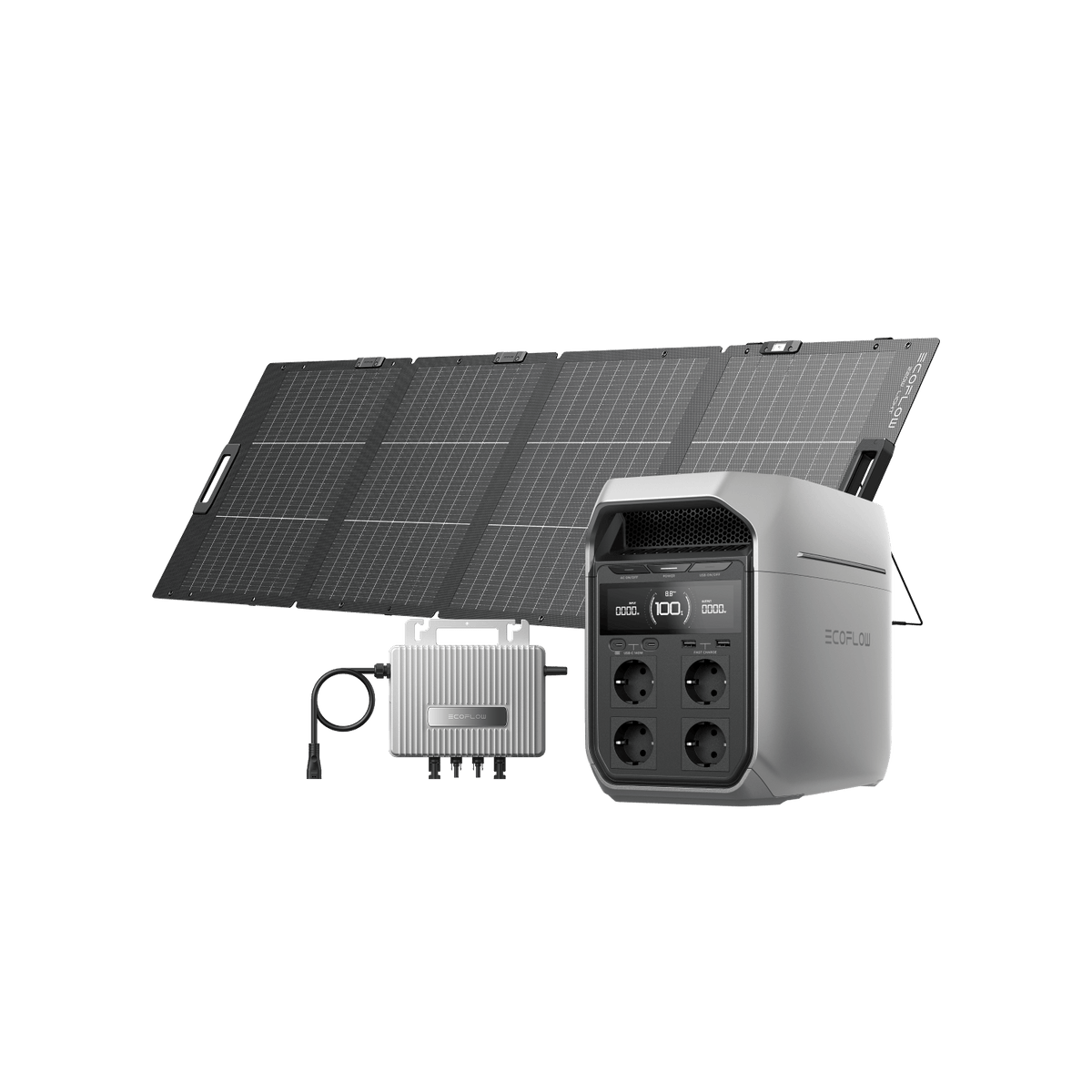 EcoFlow DELTA 3 Plus Powerstation 1800W X-Boost 3600W – erweiterbar bis 5kWh