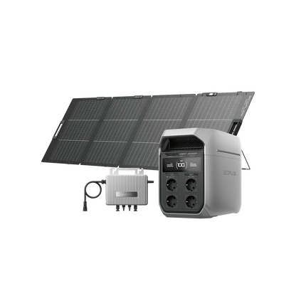 EcoFlow DELTA 3 Plus Powerstation 1800W X-Boost 3600W – erweiterbar bis 5kWh