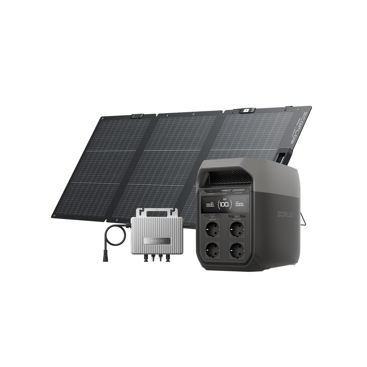 EcoFlow DELTA 3 Plus Powerstation 1800W X-Boost 3600W – erweiterbar bis 5kWh
