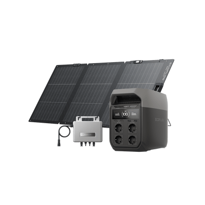EcoFlow DELTA 3 Plus Powerstation 1800W X-Boost 3600W – erweiterbar bis 5kWh