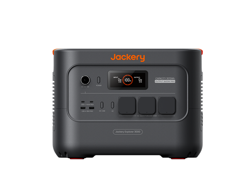 Jackery Explorer 3000 v2 Tragbare Powerstation 3072Wh LFP 3600W Ausgangsleistung 27dB leise