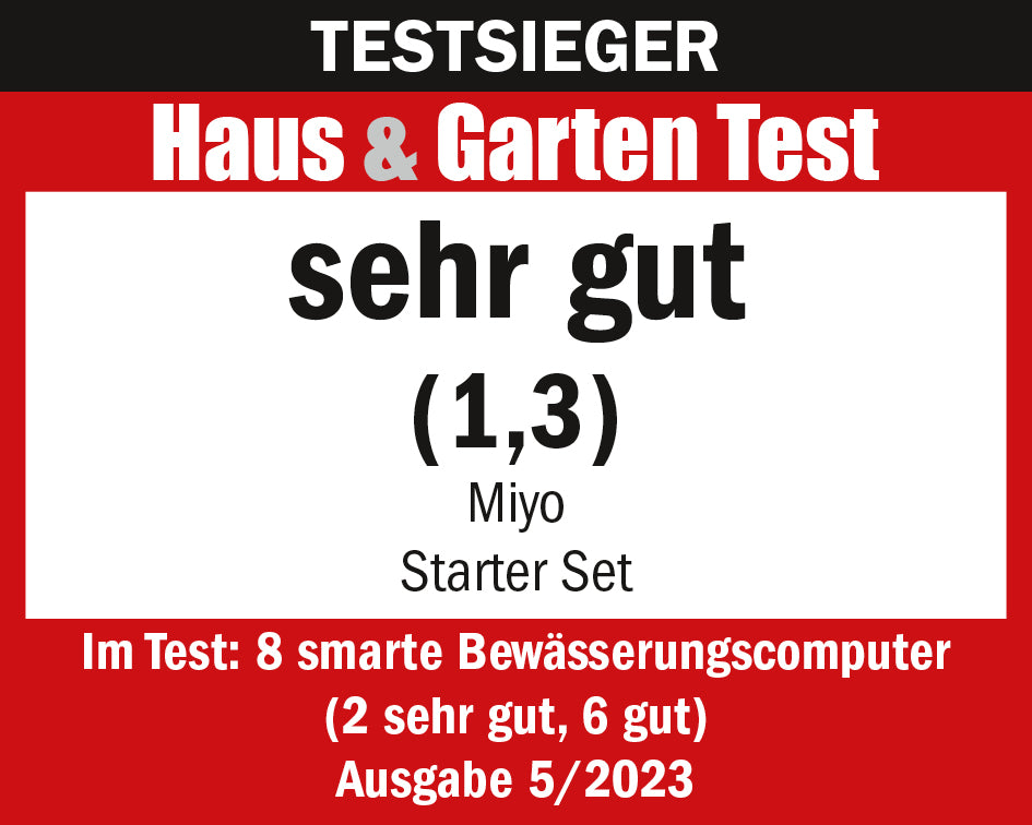 MIYO Starter Set Ventil (mit Ventil 1V-20 ohne Sensor)