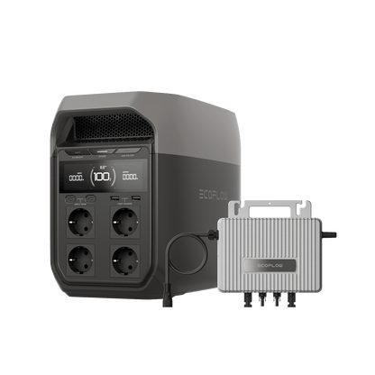 EcoFlow DELTA 3 Plus Powerstation 1800W X-Boost 3600W – erweiterbar bis 5kWh